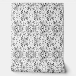 Papel Pintado Patrón de geometría abstracta gris claro