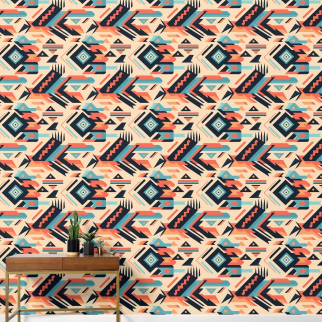Papel Pintado Patrón de Guay Boho Southwestern (Pasillo)