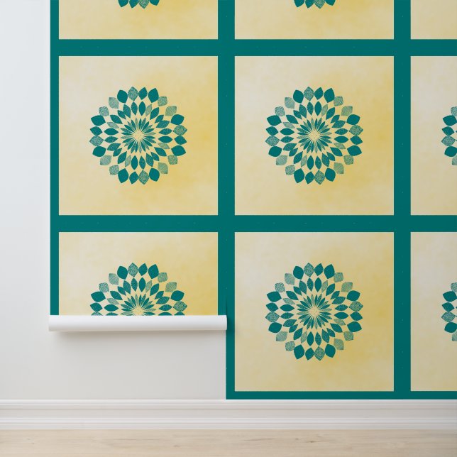 Papel Pintado Patrón de hoja (Solicitud)