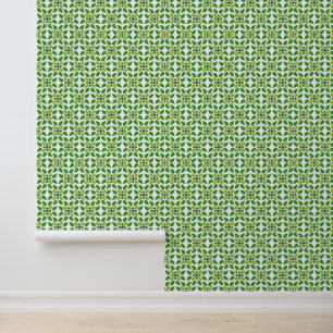 Papel Pintado Patrón De Hojas, Patrón De Hojas, Hojas Verdes