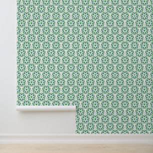 Papel Pintado Patrón De Hojas, Patrón De Hojas, Hojas Verdes
