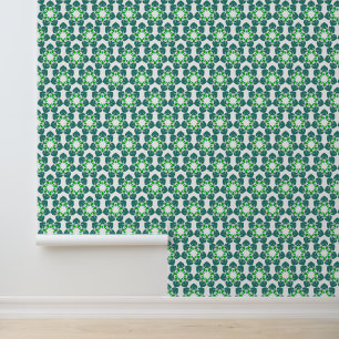 Papel Pintado Patrón De Hojas, Patrón De Hojas, Hojas Verdes