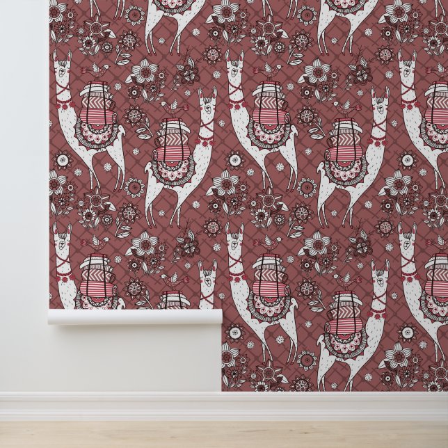 Papel Pintado Patrón de llamadas divertidas (Solicitud)