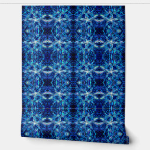 Papel Pintado Patrón de luces azules abstractas