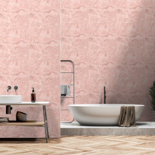 Papel Pintado Patrón de lujo Glam Light Rosa #4