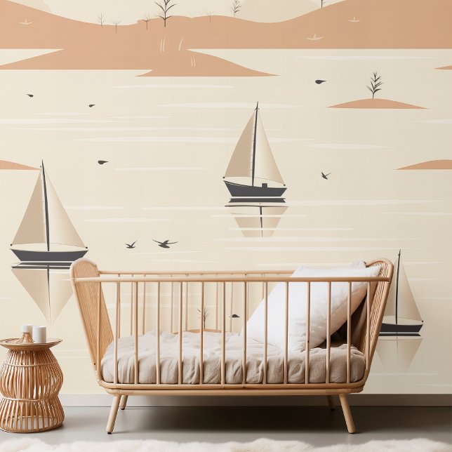 Papel Pintado Patrón de marinero sin soldadura | Niños con tonos (Subido por el creador)