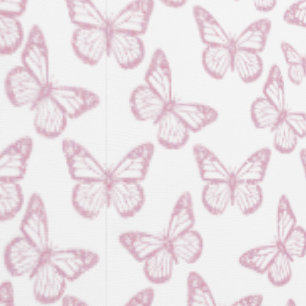 Papel Pintado Patrón de mariposa Girly Cul Blanco y Rubor Rosa