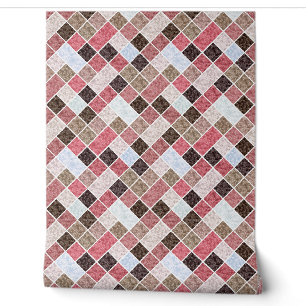 Papel Pintado Patrón de mármol de granito cuadrado sin foco