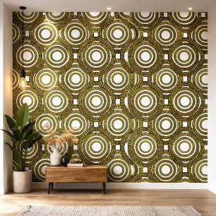 Papel Pintado Patrón de meandro griego