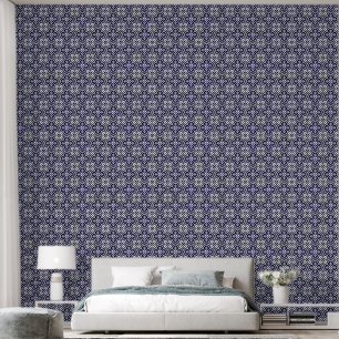 Papel Pintado Patrón de mosaicos de Portugal