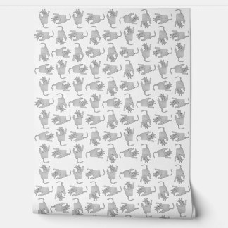 Papel Pintado Patrón de motivos de dibujo de dibujo de vista de