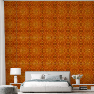 Papel Pintado Patrón de Naranjas en lonchas