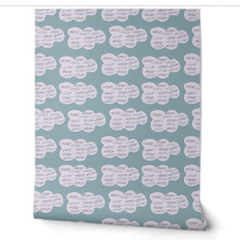 Papel Pintado patrón de nube y rama