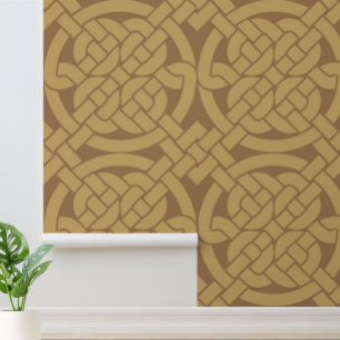 Papel Pintado Patrón de nudos celtas