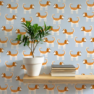 Papel Pintado Patrón de perro de España