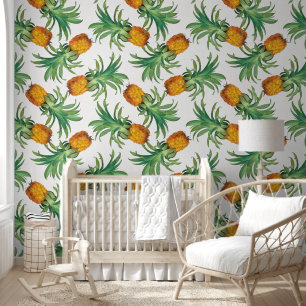 Papel Pintado Patrón de piña