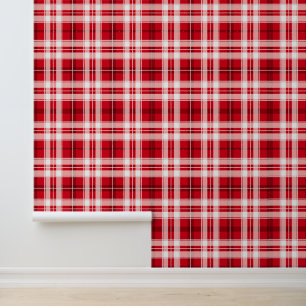 Papel Pintado Patrón de platillos rojos de Guay