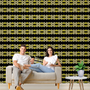 Papel Pintado Patrón de raya sin fisuras ornamentales de color a