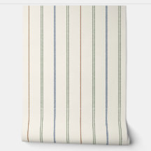 Patrón de raya vertical delgada boho neutro terros