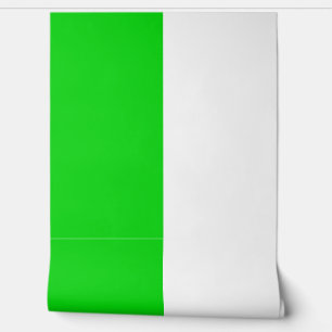 Papel Pintado Patrón de rayas grandes verticales verdes