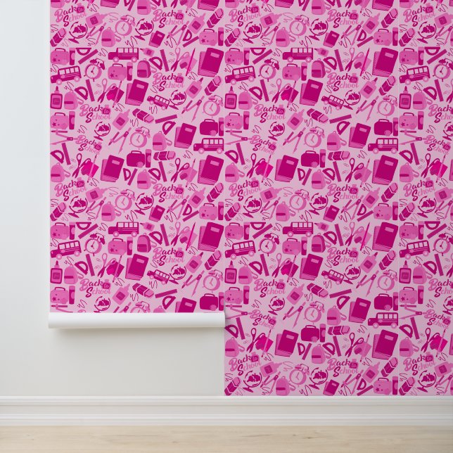 Papel Pintado Patrón de regreso a la escuela (Solicitud)