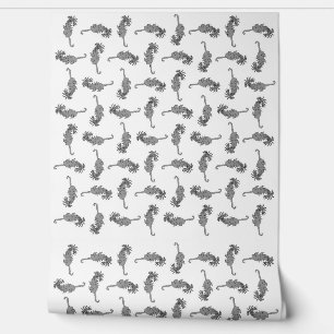 Papel Pintado Patrón de reptiles alienígenas