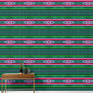 Papel Pintado Patrón de sarape mexicano