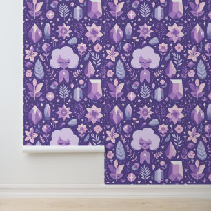 Papel Pintado Patrón de sueños de cristal