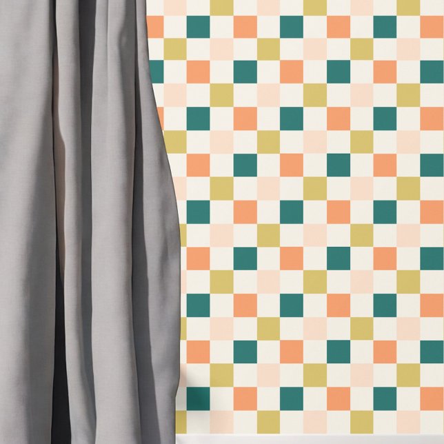 Papel Pintado Patrón de tablero de verificación retro (Subido por el creador)