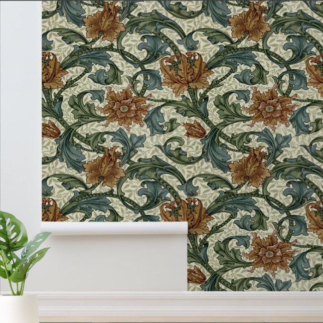 Papel Pintado Patrón de un solo stem de William Morris (Subido por el creador)