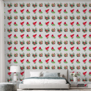 Papel Pintado Patrón de Verano de Sandía