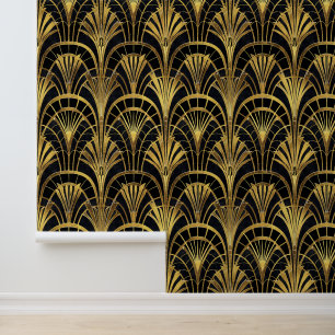 Papel Pintado Patrón elegante de Art Deco