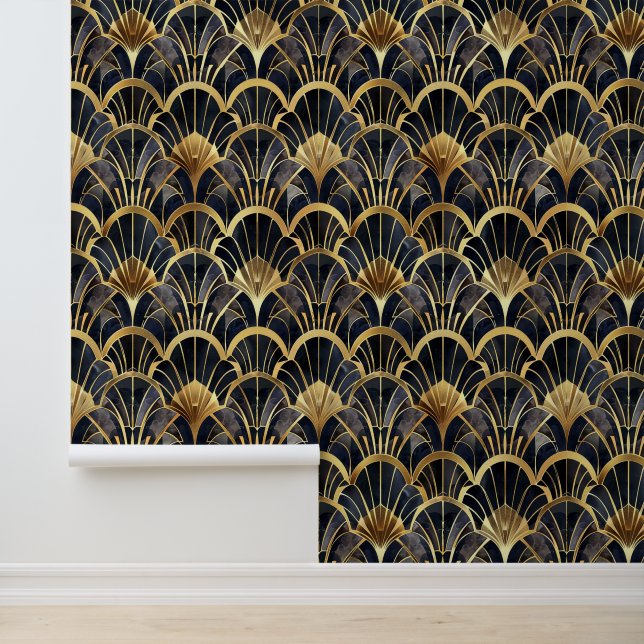 Papel Pintado Patrón elegante de Art Deco (Solicitud)