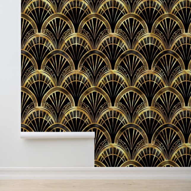 Papel Pintado Patrón elegante de Art Deco (Solicitud)