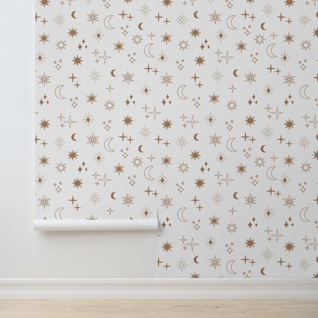 Papel Pintado Patrón Estrella Astrológica (Solicitud)