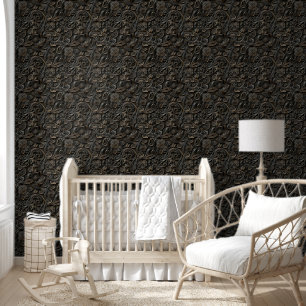 Papel Pintado Patrón floral lujoso y de Moda occidental de talla