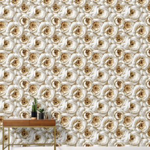 Papel Pintado Patrón floral sin fisuras 3D peony lujo elegante