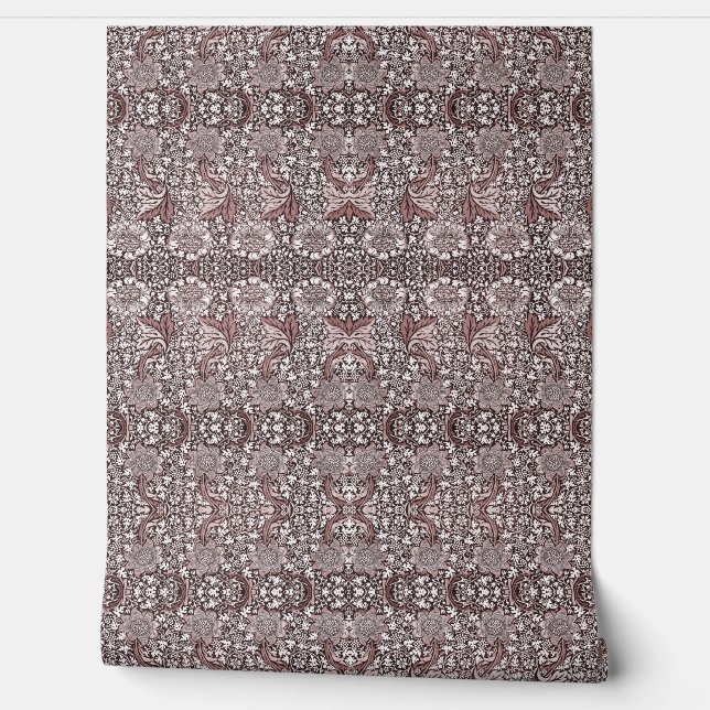 Papel Pintado Patrón floral - William Morris (Desenrollar)