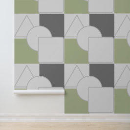 Papel Pintado Patrón geométrico
