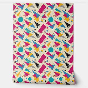 Papel Pintado Patrón geométrico 80