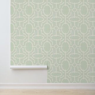 Papel Pintado Patrón geométrico boho vintage retro