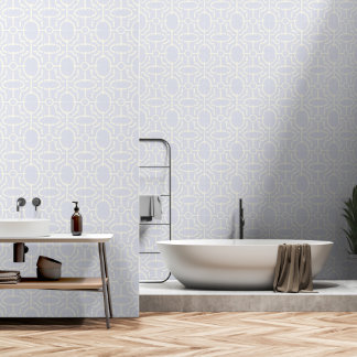 Papel Pintado Patrón geométrico boho vintage retro