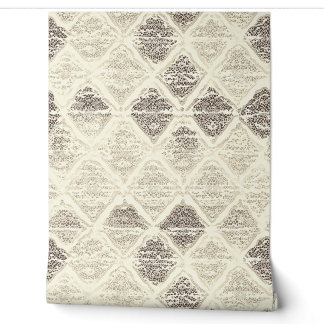 Papel Pintado Patrón geométrico elegante de inspiración de encaj