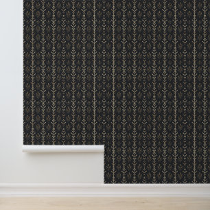 Papel Pintado Patrón geométrico inspirado por Escandinavos