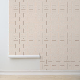 Papel Pintado Patrón geométrico sutil: Un diseño Minimalista