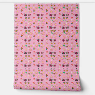 Papel Pintado Patrón Groovy