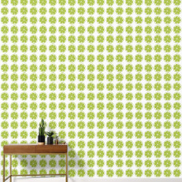 Papel Pintado Patrón Lime Fruit Green Lime