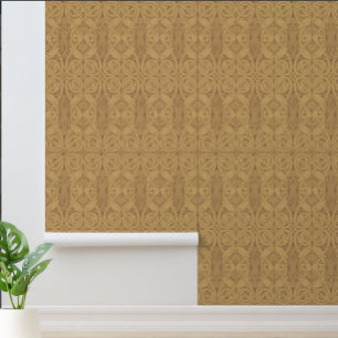 Papel Pintado Patrón Lindisfarne de aves de nudo celta
