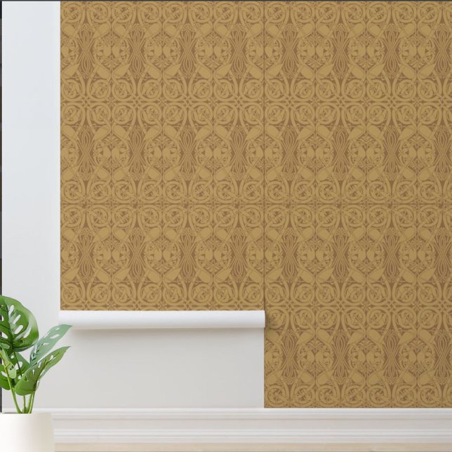 Papel Pintado Patrón Lindisfarne de aves de nudo celta (Subido por el creador)