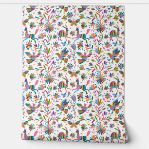 Papel Pintado Patrón luminoso estilo otomano mexicano